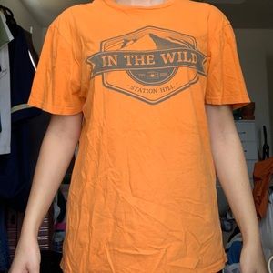 Orange “In the Wild” T-shirt